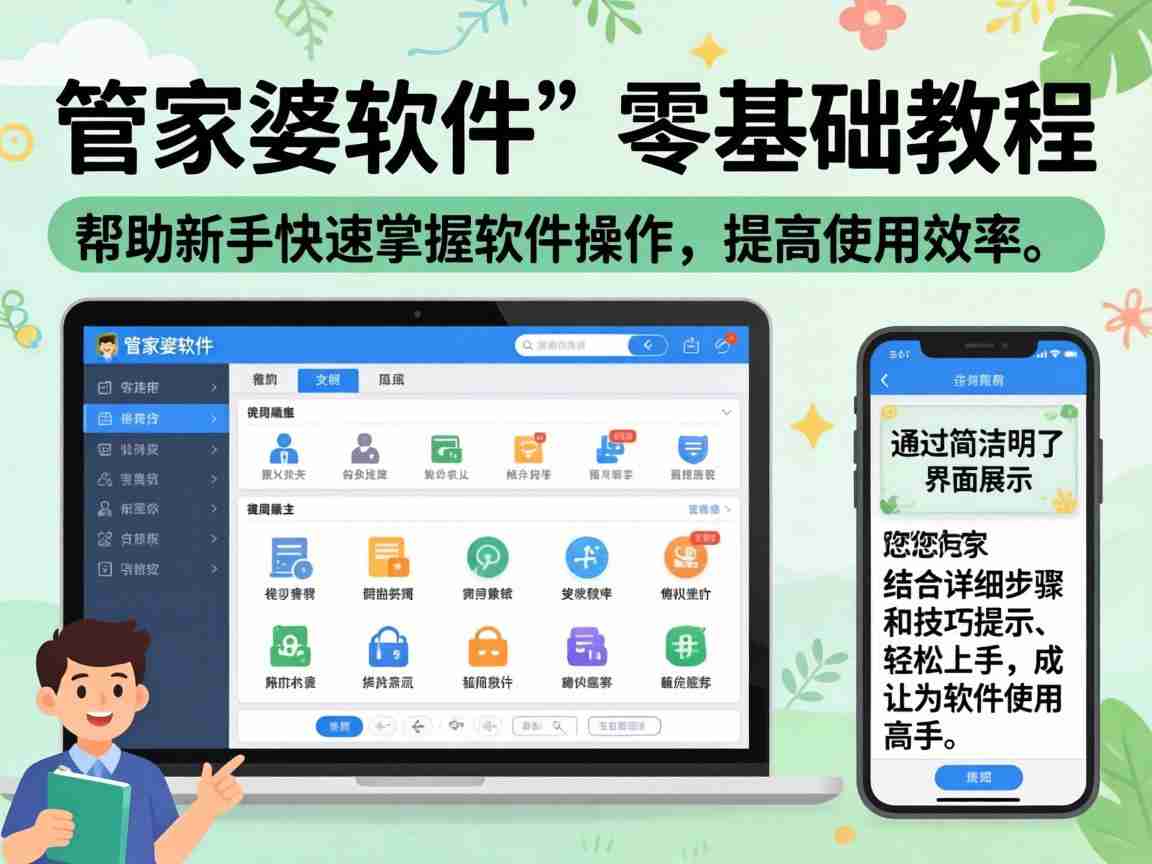 管家婆软件怎么用更顺手 零基础新手实操教程+10个高效使用技巧
