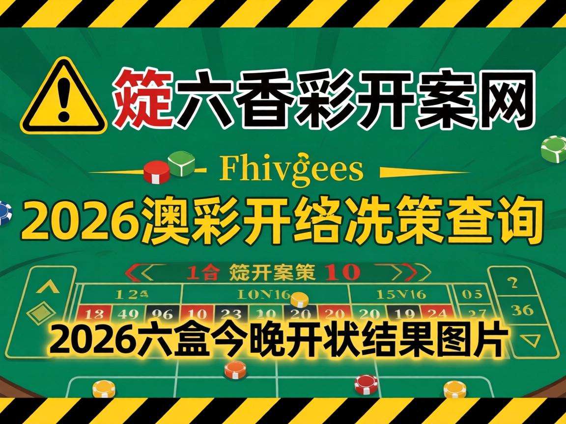 风险警示：别信“香淃六香彩开奖网、2026澳彩开奖结果查询、2026澳门六盒今睌开状结果图片”骗局