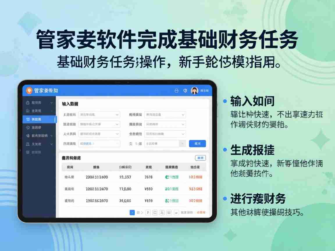 888238开奖网站26738管家婆软件新手实操零基础教程使用技巧
