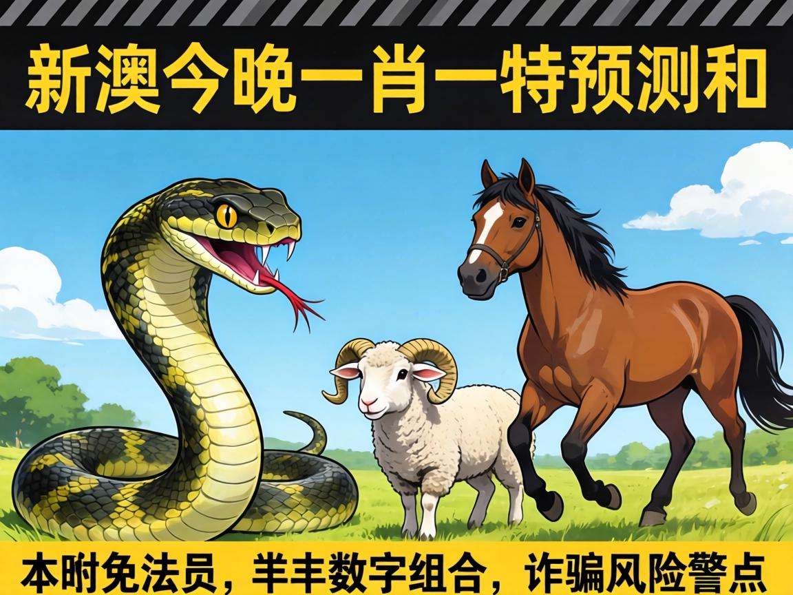 别信“新澳今晚一肖一特预测和”骗局 附蛇兔马羊数字组合诈骗风险警示