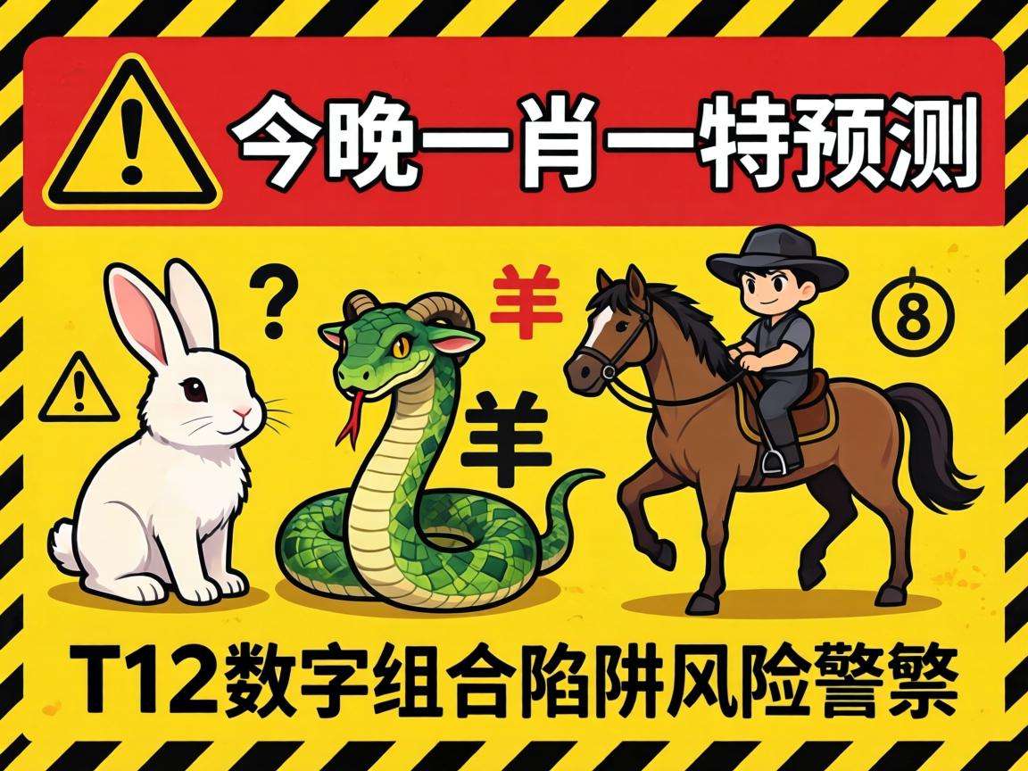 别信“新澳今晚一肖一特预测和”骗局：兔蛇马羊组合T12数字组合陷阱风险警示