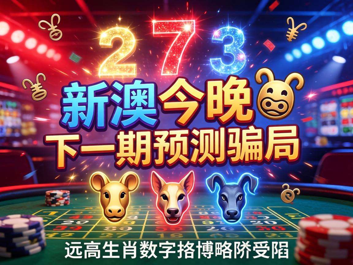 风险警示：别信“新澳今晚下一期预测”骗局 远离生肖数字赌博陷阱